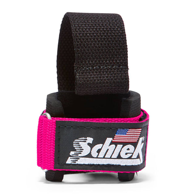 Schiek Model 1000DLS - Dowel Lifting Straps - Pink - Lifting Straps at MySupplementShop by Schiek Sports