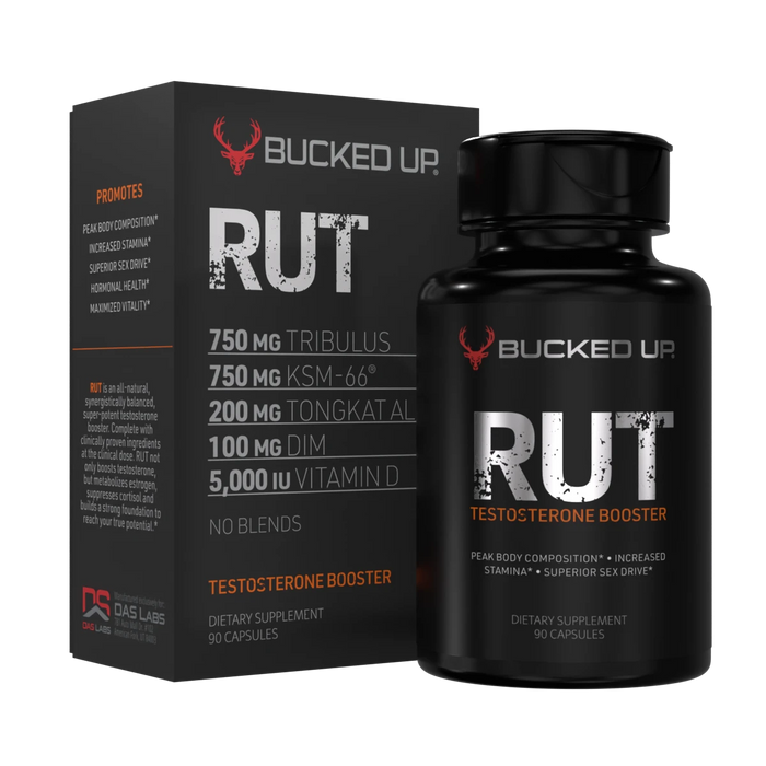 Bucked Up RUT 90 Capsules - Testosterone Booster at MySupplementShop by Bucked Up