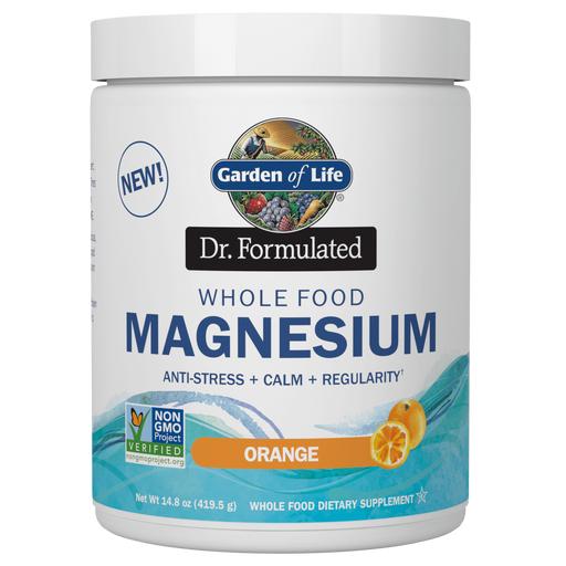 Garden of Life Dr. Formulated Whole Food Magnesium, Orange - 419g - Sports Supplements at MySupplementShop by Garden of Life