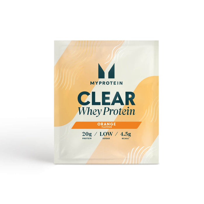 MyProtein Clear Whey Isolate Single Serving 25g sachet - Orange - Clear Whey Protein at MySupplementShop by MyProtein