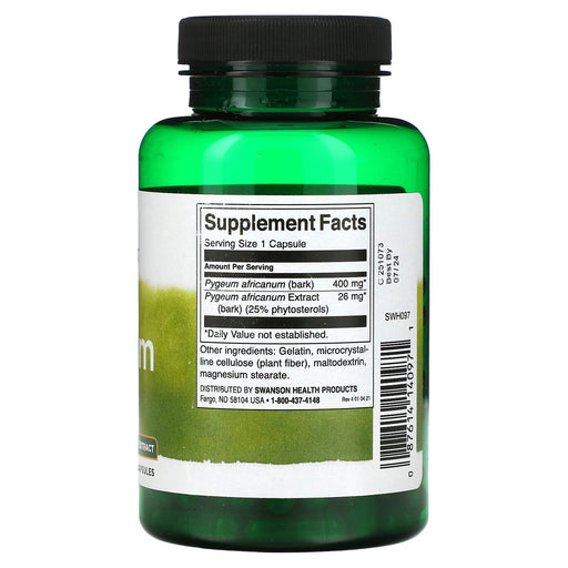 Swanson Pygeum - 120 caps - Sports Supplements at MySupplementShop by Swanson