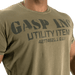 GASP Basic Utility Tee - Wash Green - T-Shirt at MySupplementShop by Gasp