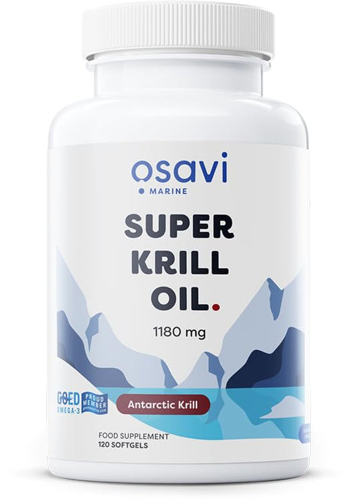 Osavi Super Krill Oil, 1180mg - 120 softgels - Health and Wellbeing at MySupplementShop by Osavi