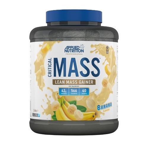 Applied Nutrition Critical Mass - Professional, Banana (EAN 5056555205037) - 2400g - Whey Proteins at MySupplementShop by Applied Nutrition