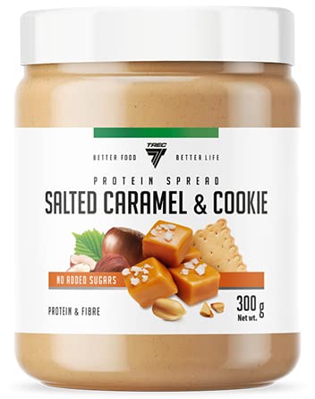 Trec Nutrition Protein Spread, Salted Caramel & Cookie 300g - Protein Spread at MySupplementShop by Trec Nutrition