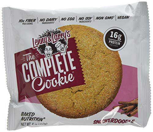 Lenny & Larry's Complete Cookie 12x113g - Snickerdoodle - Protein Cookie at MySupplementShop by Lenny & Larry's