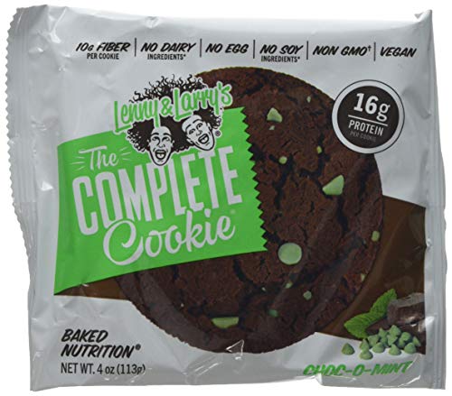 Lenny & Larry's Complete Cookie 12x113g - Choc-O-Mint - Protein Cookie at MySupplementShop by Lenny & Larry's