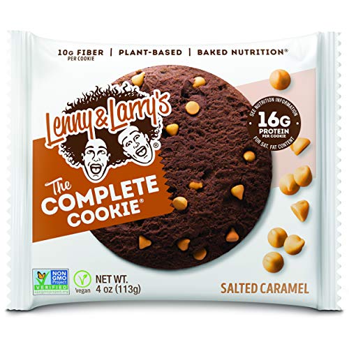 Lenny & Larry's Complete Cookie 12x113g - Salted Caramel - Protein Cookie at MySupplementShop by Lenny & Larry's