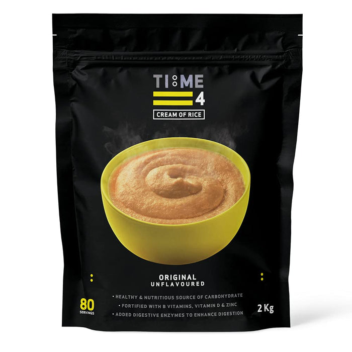 Time 4 Cream of Rice 2kg Bag - Carbohydrate Control Supplements at MySupplementShop by Time 4 Nutrition