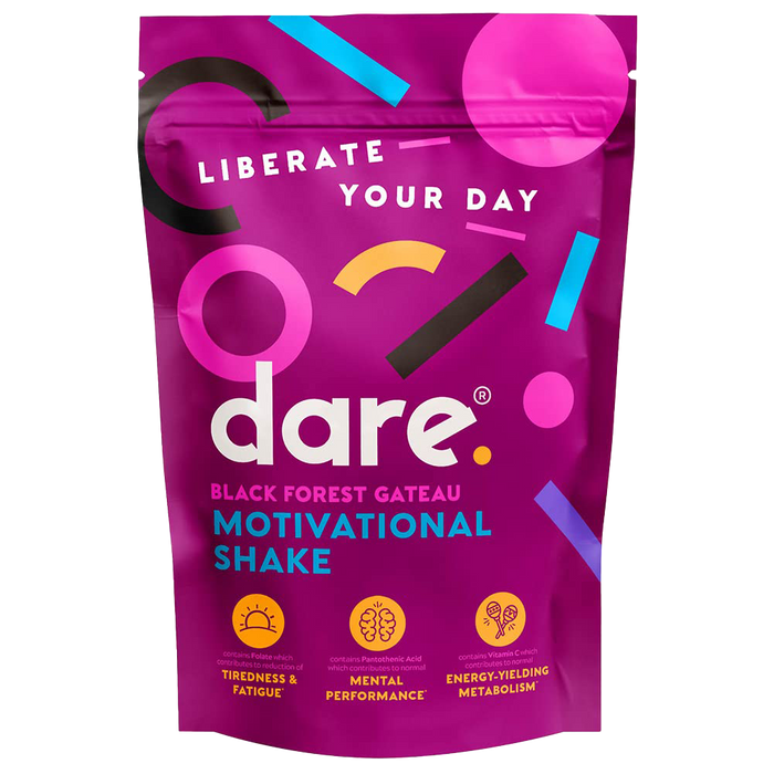 dare. Motivational Shake 750g Black Forest Gateau