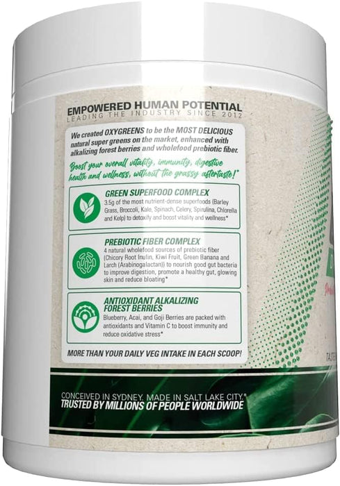 EHP Labs EHP Labs OxyGreens 360g Frosty Big Apple - Spirulina at MySupplementShop by EHP LABS