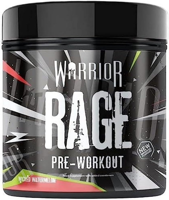 Warrior Rage Pre Workout 392g 45 Servings - Pre Workout at MySupplementShop by Warrior