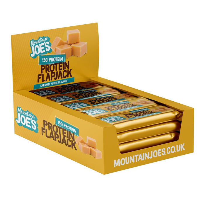 Mountain Joes Protein Flapjack 16x60g - Protein Bars at MySupplementShop by Mountain Joes