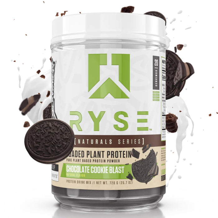 Loaded Plant Protein - Natural Series, Chocolate Cookie Blast - 728g - Protein at MySupplementShop by RYSE