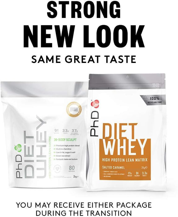 PhD Nutrition Diet Whey Protein Powder 2Kg - Protein Powder at MySupplementShop by PhD