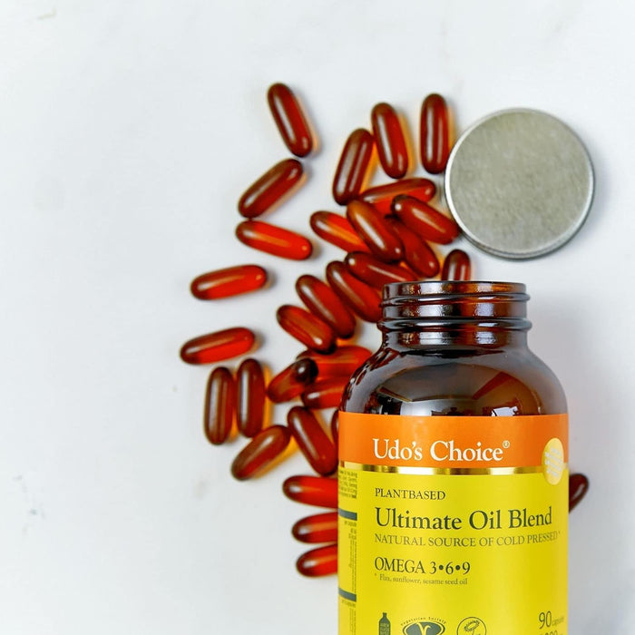 Udo's Choice Ultimate Oil Blend 1000mg 90 Cap's - Sports Nutrition at MySupplementShop by Udo's Choice