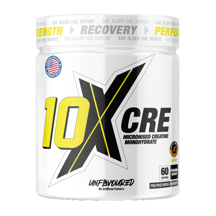 10X Athletic CRE 300g Unflavoured