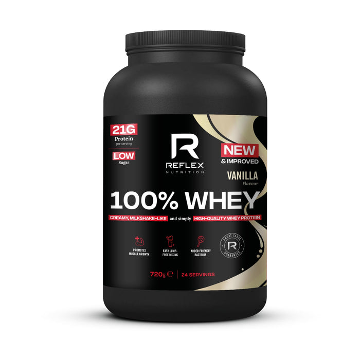 Reflex Nutrition 100% Whey 720g - Whey Proteins at MySupplementShop by Reflex