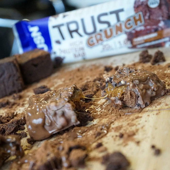 USN TRUST Crunch Protein Bars 12 x 60g - Sports Nutrition at MySupplementShop by USN