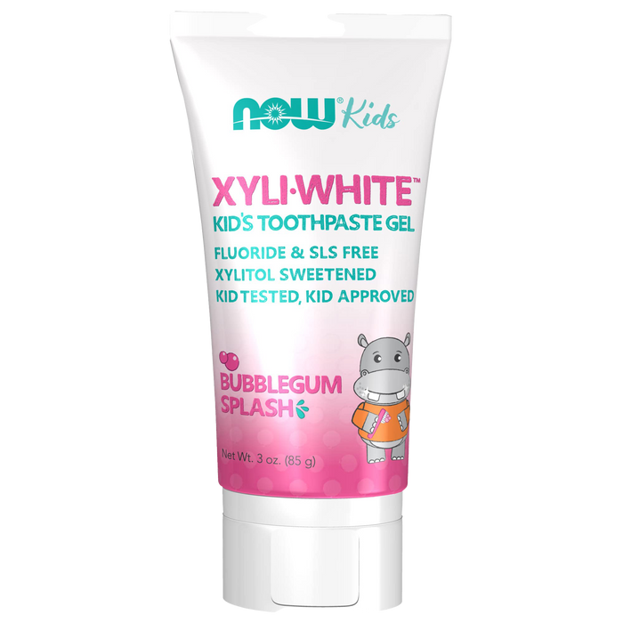 NOW Foods XyliWhite Kids, Bubblegum Splash - 85g