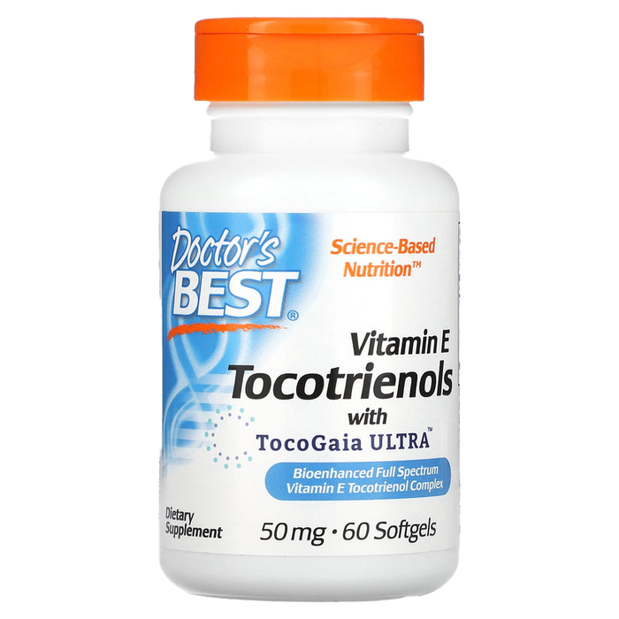 Doctor's Best Tocotrienols, 50mg - 60 softgels