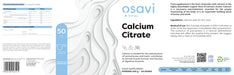 Osavi Calcium Citrate Powder 240g - Health and Wellbeing at MySupplementShop by Osavi