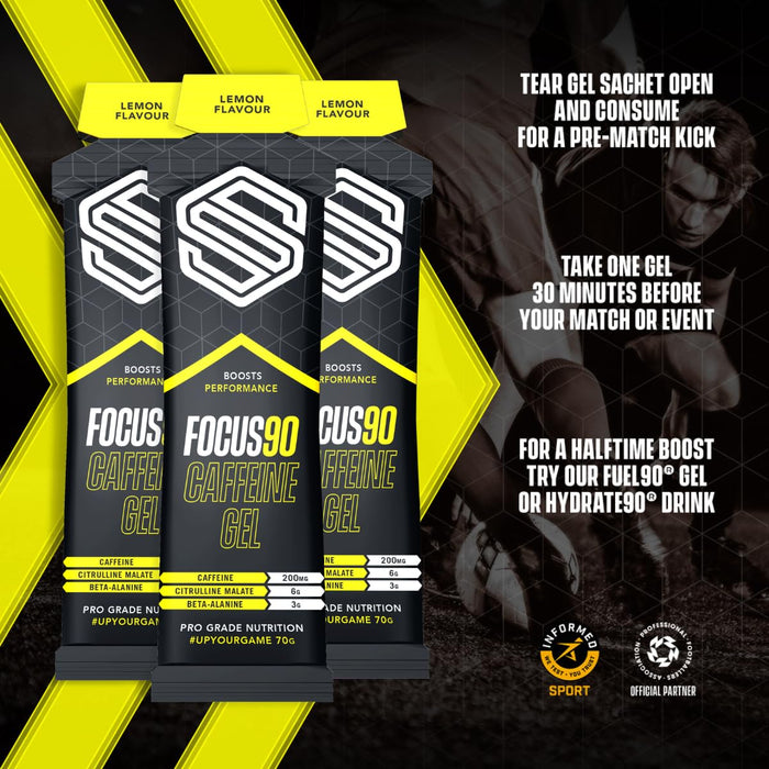 Soccer Supplements Footballer PreMatch Gel Bitter Lemon - Health Foods at MySupplementShop by Soccer Supplement