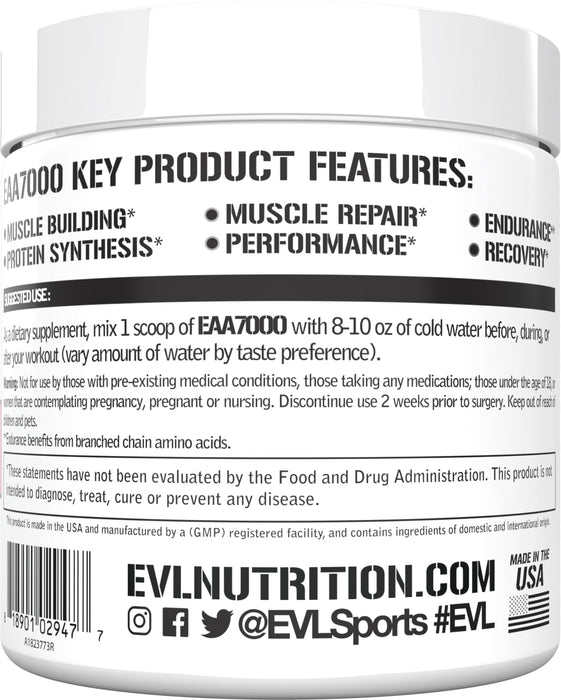 EVLution Nutrition EAA 7000, Pink Lemonade 309g - BCAAs at MySupplementShop by EVLution Nutrition