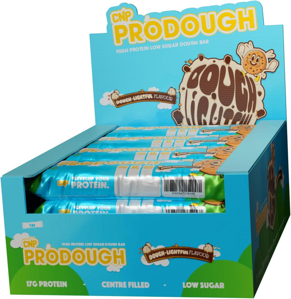 CNP Professional ProDough Bar 12x60g - Doughlightful - Protein Bars at MySupplementShop by CNP Professional