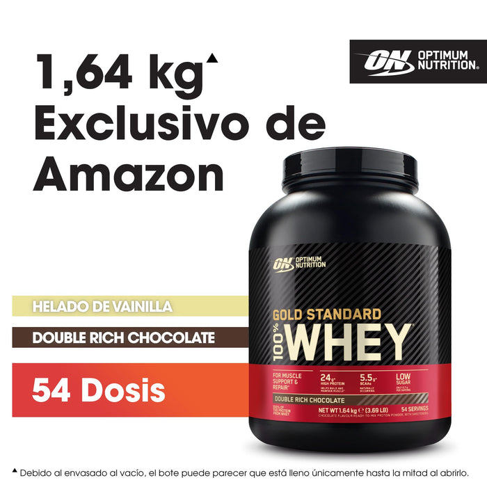 Optimum Nutrition Gold Standard Whey 1.6kg - Vitamins, Minerals & Supplements at MySupplementShop by Optimum Nutrition