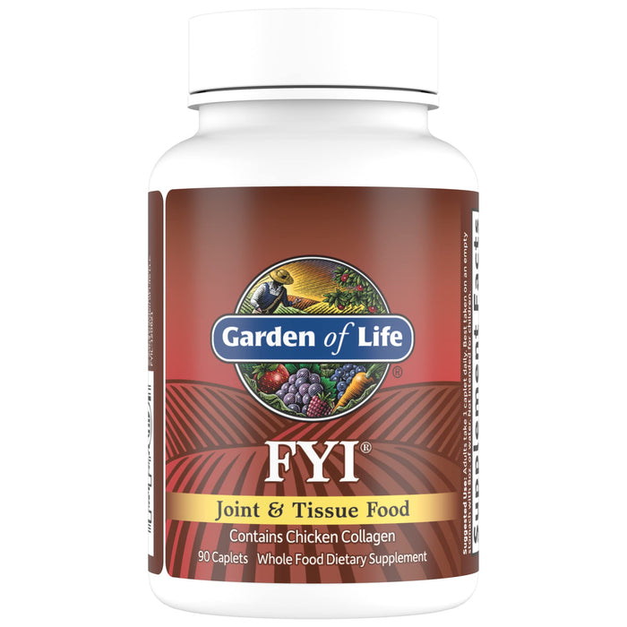 Garden of Life FYI Joint & Tissue Food - 90 caplets - Vitamins, Minerals & Supplements at MySupplementShop by Garden of Life