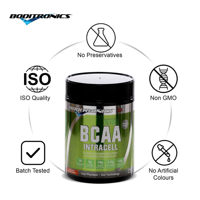 Boditronics BCAA Intracell Xtra 375g - Protein Blends at MySupplementShop by Boditronics