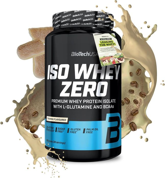 BioTechUSA Iso Whey Zero, Weiße Schokolade – 908 Gramm