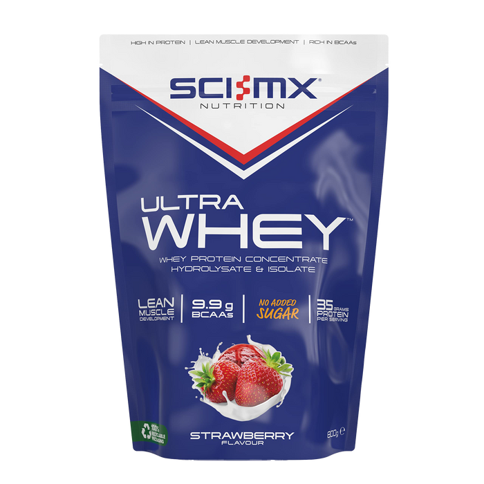 Sci-MX Ultra Whey 800g Strawberry