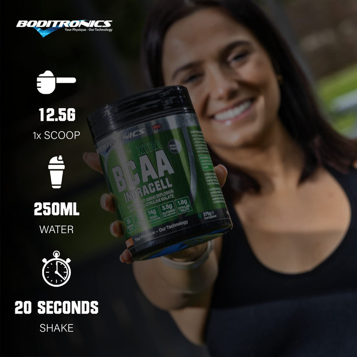 Boditronics BCAA Intracell Xtra 375g - Protein Blends at MySupplementShop by Boditronics