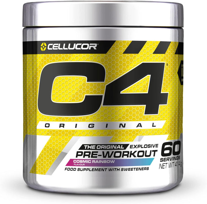 Cellucor C4® Original Pre-Workout 60 Servings - Cosmic Rainbow - Pre Workout at MySupplementShop by Cellucor C4