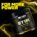 Beast Pharm STIM Pre Workout 390g (Sour Cherry) - Pre Workout at MySupplementShop by Beast Pharm