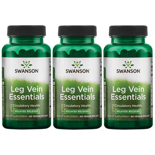 Swanson Leg Vein Essentials, Delayed Release - 60 vcaps - Special Formula at MySupplementShop by Swanson