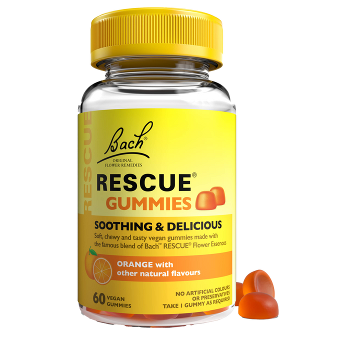 Rescue Vegan Gummies Orange with Other Natural Flavours x 60