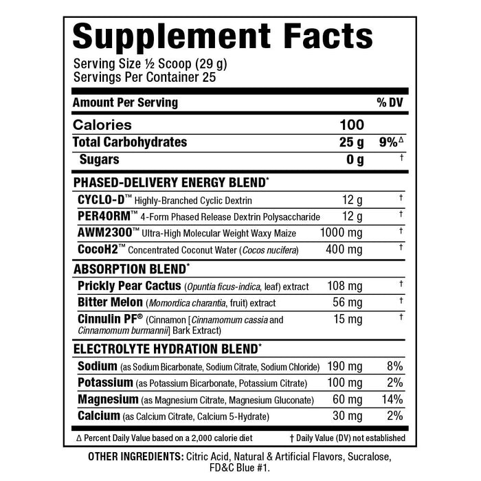 AllMax Nutrition Carbion+,  725g - Nutritional Supplement at MySupplementShop by AllMax Nutrition