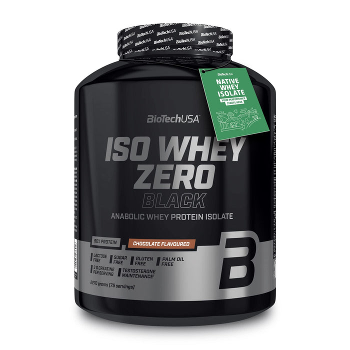 BioTechUSA Iso Whey Zero Black, Chocolate (EAN 5999076236916) - 2270 grams - Protein at MySupplementShop by BioTechUSA