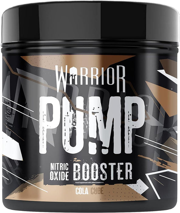 Warrior PUMP 225g 30 Servings - Cola Cube - Nitric Oxide Boosters at MySupplementShop by Warrior Supplements