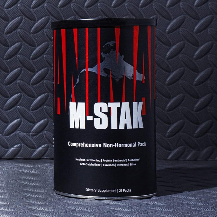 Animal M-Stak 21 count | Non-Hormonal Hard Gainers Muscle Building Stack with Energy Complex - Sports Nutrition at MySupplementShop by Animal