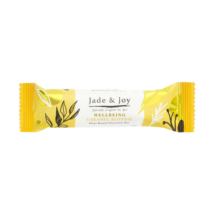 Jade & Joy Wellbeing 12x44g Caramel Blondie - Snack Food Bar at MySupplementShop by Jade & Joy