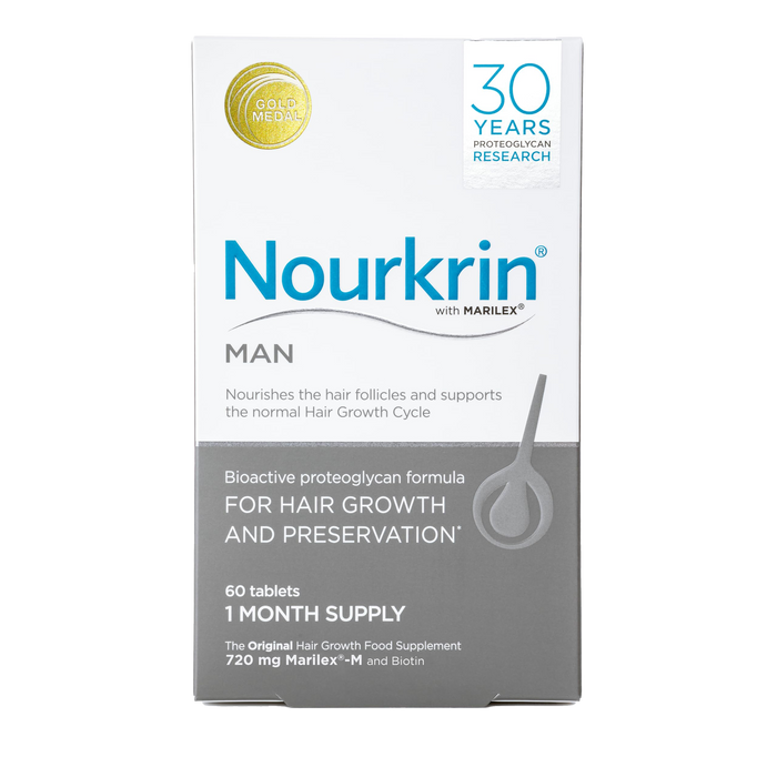 Nourkrin Man Hair Nutrition Programme 60 Tablets