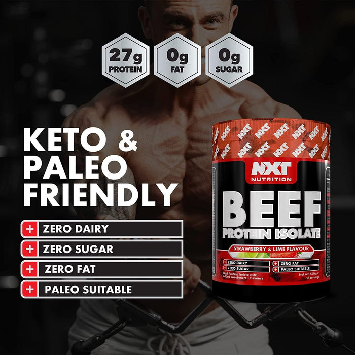 NXT Nutrition Beef Protein Isolate 540g - Protein Powder at MySupplementShop by Nxt Nutrition