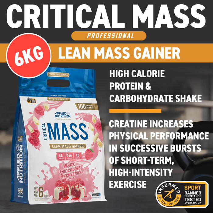 Applied Nutrition Critical Mass - Professional 6000g - Whey Proteins at MySupplementShop by Applied Nutrition