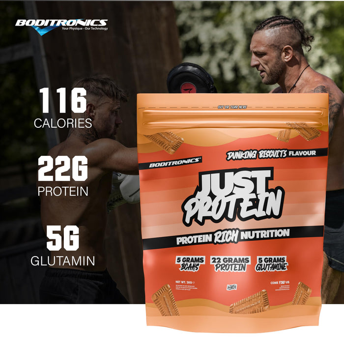 Boditronics Just Protein 2kg - Whey Proteins at MySupplementShop by Boditronics