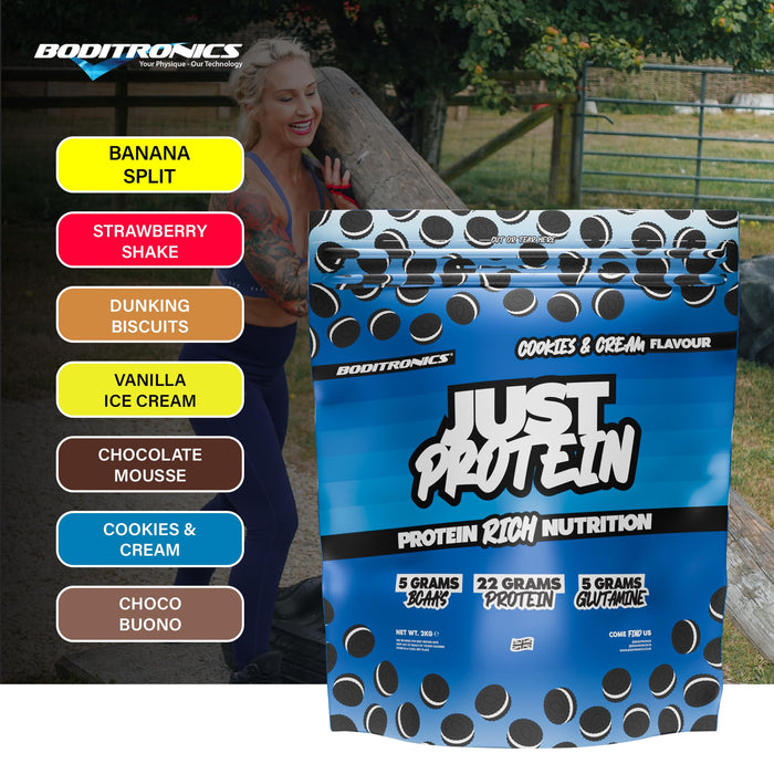 Boditronics Just Protein 2kg - Whey Proteins at MySupplementShop by Boditronics