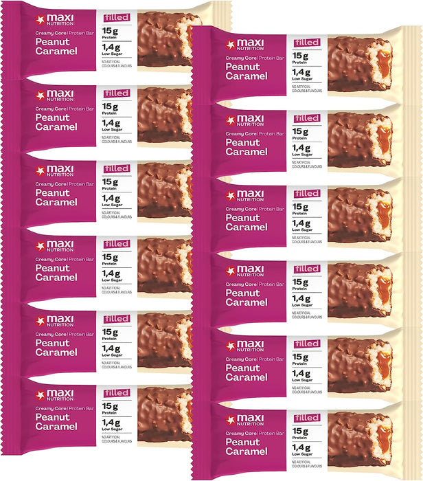 Maxi Nutrition Creamy Core Bar 12x45g - Protein Bars at MySupplementShop by Maxi Nutrition